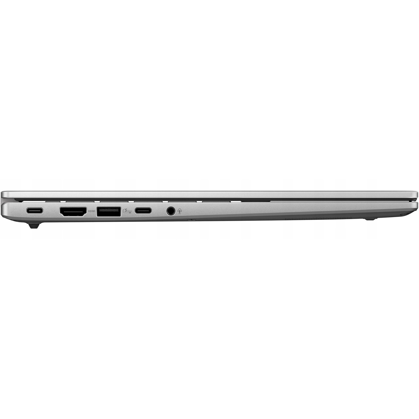 Laptop ASUS VivoBook S14, 14" WUXGA, AMD Ryzen™ AI 7 445 pana la 4.6 GHz, 16 GB RAM DDR5, 512 GB SSD, AMD Radeon Graphics, Windows 11 Home, Cool Silver 512 GB