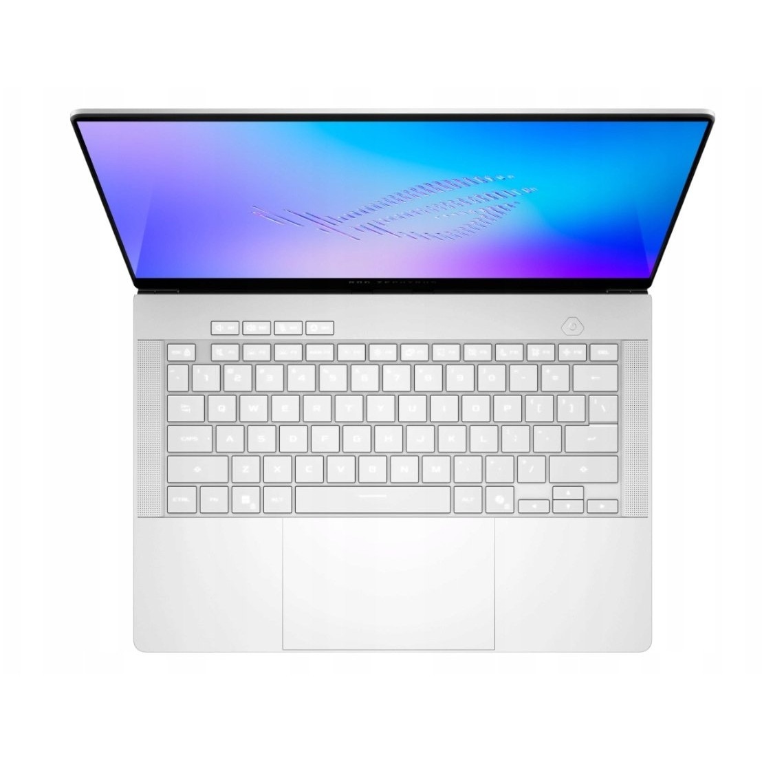 Laptop ASUS ROG Zephyrus G1, 14" 3K, Intel® Core™ Ultra 9 386H pana la 4.9 GHz, 32 GB RAM LPDDR5x 8533, 1 TB SSD, NVIDIA® GeForce® RTX 5070 Ti 12 GB, Free Dos, Platinum White 1 TB