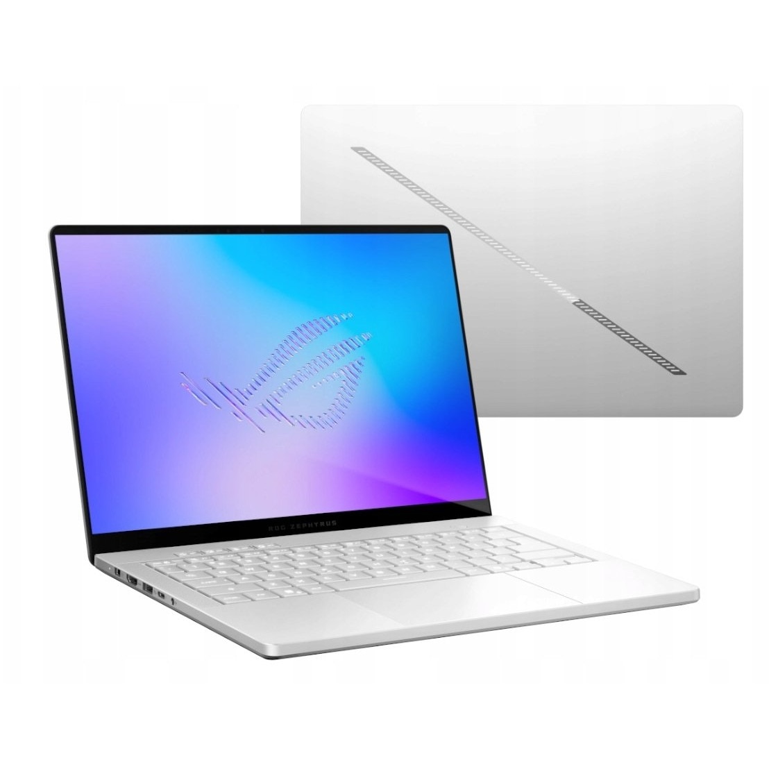 Laptop ASUS ROG Zephyrus G1, 14" 3K, Intel® Core™ Ultra 9 386H pana la 4.9 GHz, 32 GB RAM LPDDR5x 8533, 1 TB SSD, NVIDIA® GeForce® RTX 5070 Ti 12 GB, Free Dos, Platinum White 1 TB