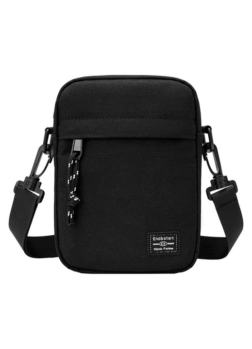 Geantă crossbody pentru bărbați, HERUSI, 19x13, 5x4, 5cm, impermeabilă, cu curea detasabilă