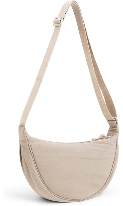 Női Crescent táska, nylon Crescent táska, hobo táska, crossbody táska, hordozható Crescent táska állítható vállpánttal, egyszínű mellkastáska, válltáska, deréktáska
