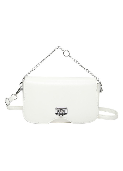 Egyszerű és lezser láncos válltáska, crossbody típusú, nőknek, hónalj alá, divatos