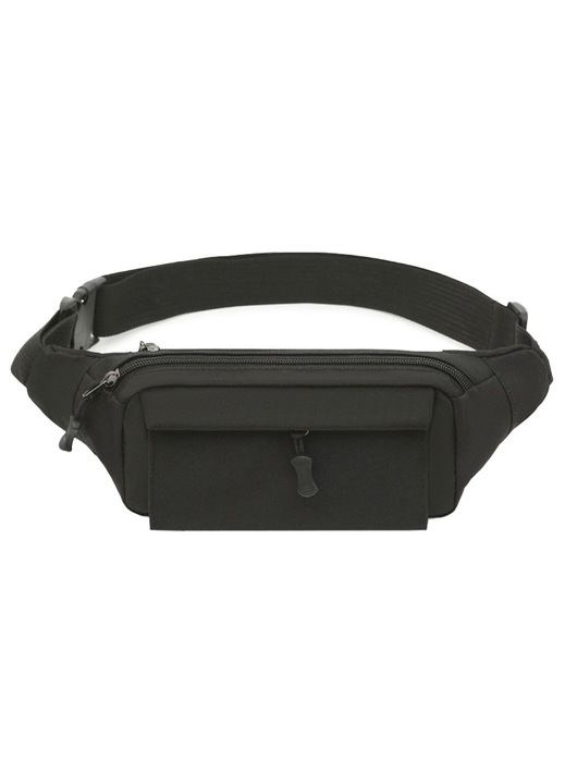 Borseta Oxford pentru barbati - Geanta crossbody pentru alergare in aer liber, neagra