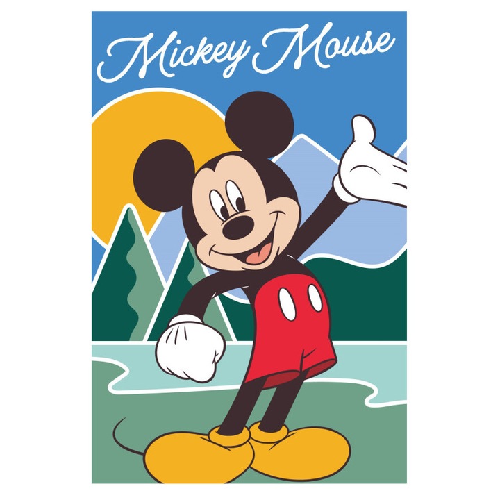 Disney Mickey egér polár takaró - 100 x 150 cm