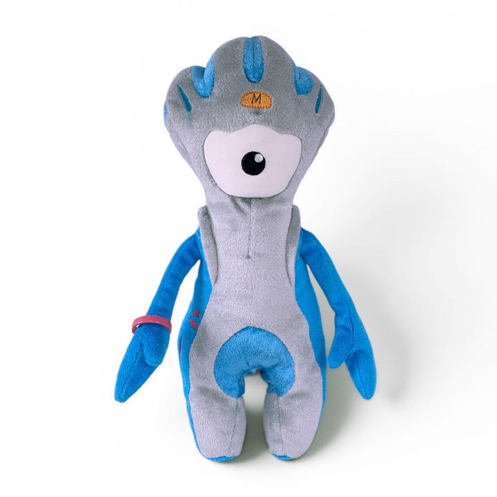 Плюшена играчка Chippo Mandeville 21-66-369 1-130, Талисман, Мек плюш, 30 см, Син