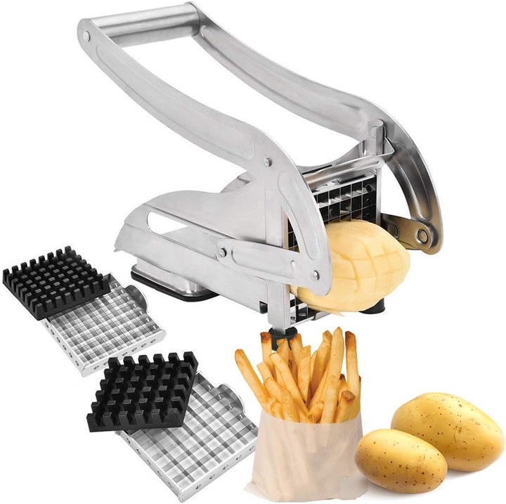 Feliator manual legume inox, doua lame, 20x15x10cm