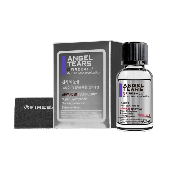FIREBALL ANGEL TEARS 35ml - szuperhidrofób nano bevonat fényezéshez, PPF fóliákhoz és más felületekhez