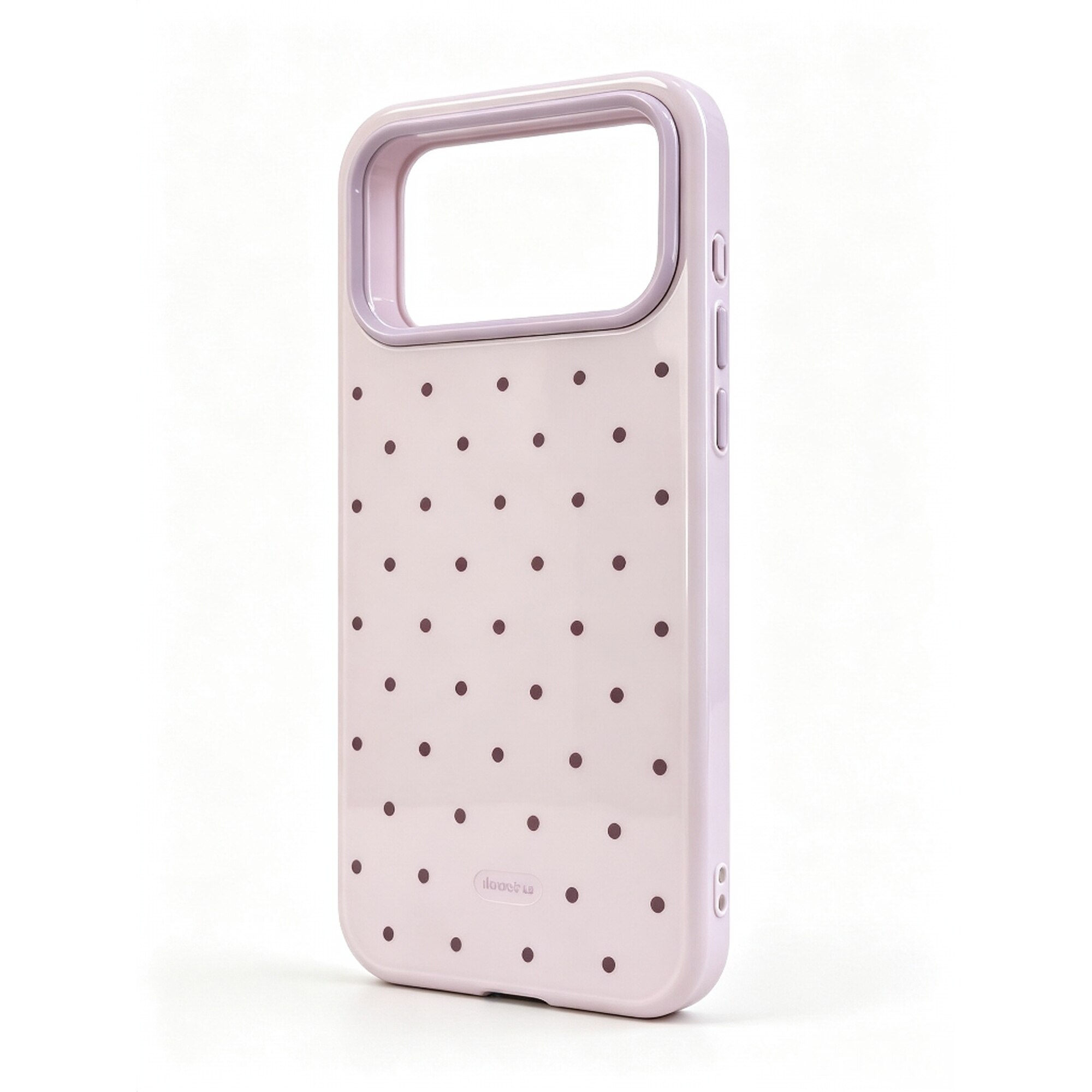 Husa telefon TPU, model buline retro si color-block, protectie soc, pentru iPhone 17 Pro