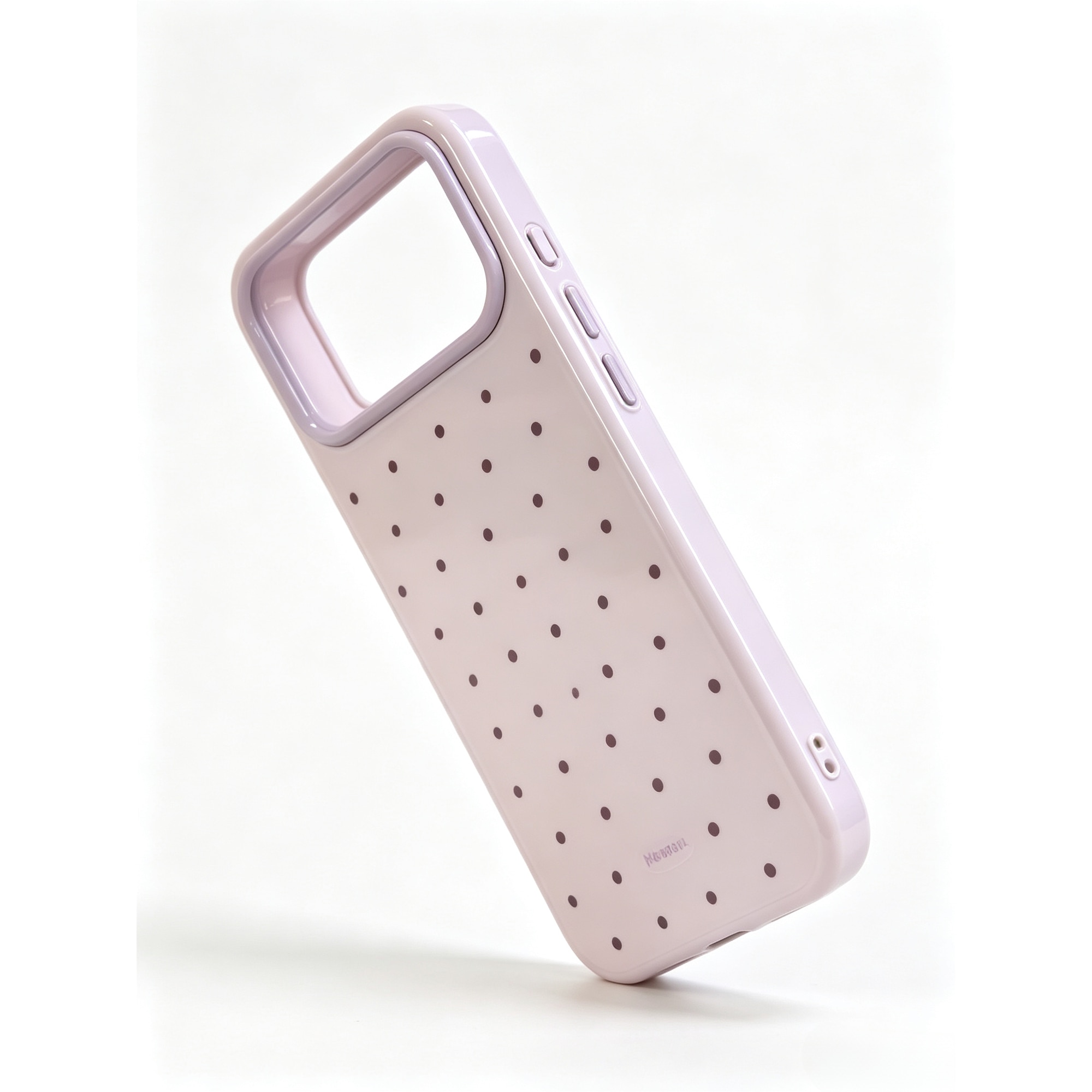Husa telefon TPU, model buline retro si color-block, protectie soc, pentru iPhone 17 Pro