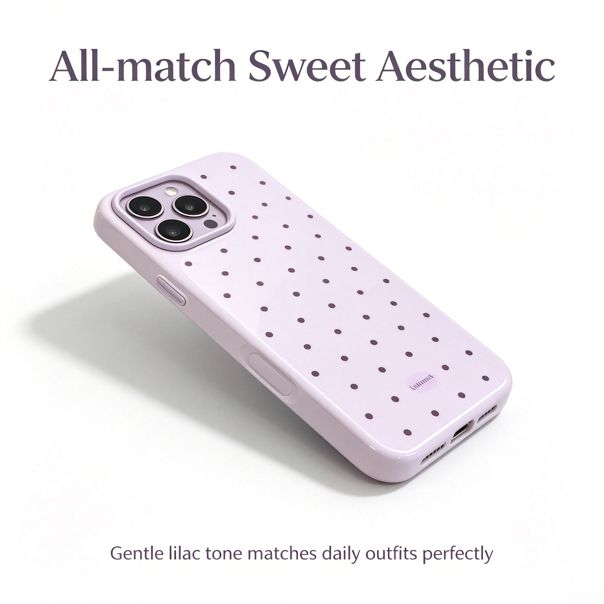 Husa telefon TPU, model buline retro si color-block, protectie soc, pentru iPhone 17 Pro
