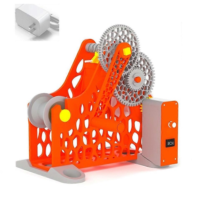 Elektromos 3D filament tekercselő eszköz, narancssárga, 1kg, moduláris
