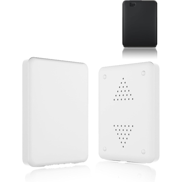Carcasa Silicon pentru Hard Disk Extern WD 2TB - Alba, Protectie