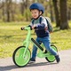 Bicicleta de echilibru cu LED, 2-5 Ani, pana la 30 Kg, Verde Neon