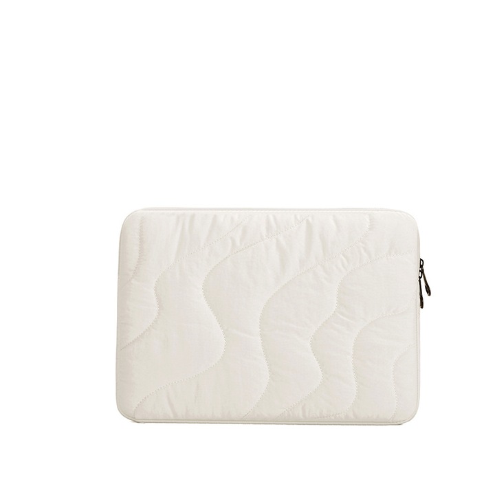 Tabletatáska, 15-15,6 hüvelykes, iPad táska, laptoptáska, ütésálló, védőtok, ORBER, belső táska, vízálló, kopásálló, kompozit szövet, fehér