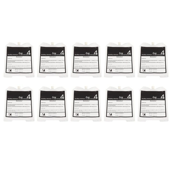 Set 10 pungi colectare colostru, plastic, 39.5x32.8cm