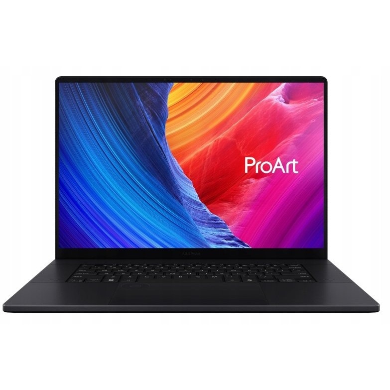Laptop ASUS ProArt P16, 16" WQUXGA Touchscreen, AMD Ryzen™ AI 9 HX 370 pana la 5.1 GHz, 32 GB RAM LPDDR5x, 1 TB SSD, NVIDIA® GeForce® RTX 5070 Ti 12 GB, Windows 11 Pro, Nano Black 1 TB