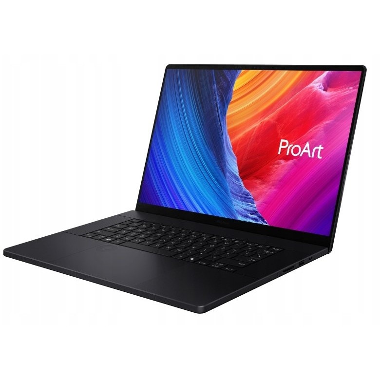 Laptop ASUS ProArt P16, 16" WQUXGA Touchscreen, AMD Ryzen™ AI 9 HX 370 pana la 5.1 GHz, 32 GB RAM LPDDR5x, 1 TB SSD, NVIDIA® GeForce® RTX 5070 Ti 12 GB, Windows 11 Pro, Nano Black 1 TB