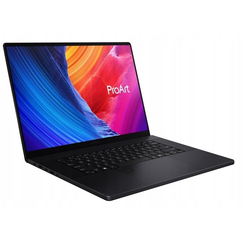 Laptop ASUS ProArt P16, 16" WQUXGA Touchscreen, AMD Ryzen™ AI 9 HX 370 pana la 5.1 GHz, 32 GB RAM LPDDR5x, 1 TB SSD, NVIDIA® GeForce® RTX 5070 Ti 12 GB, Windows 11 Pro, Nano Black 1 TB