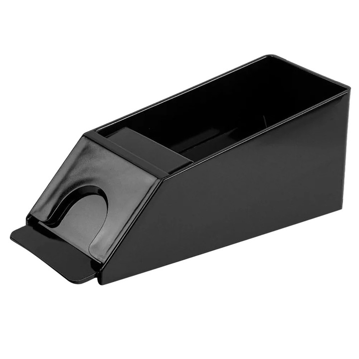 Suport carti poker acrilic negru 29x10x10cm set