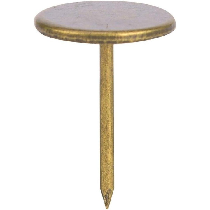 Cuie tapiterie, 14x20mm, albastru bronz, fier