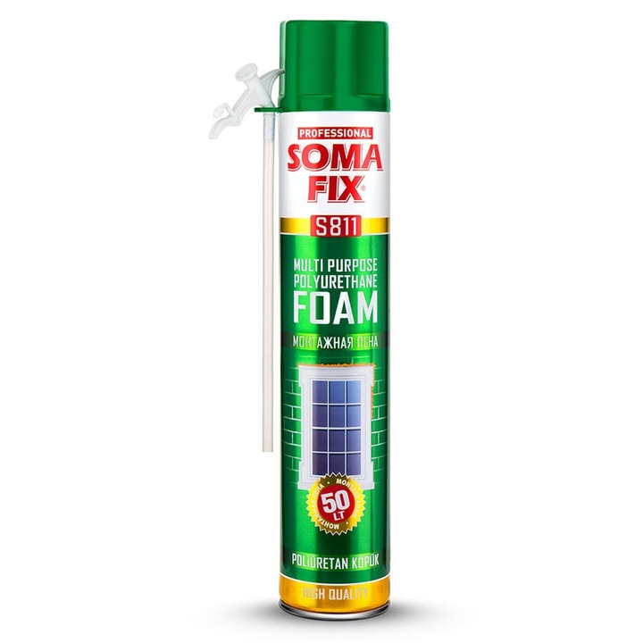 Poliuretán hab, Somafix, 750ml, palack