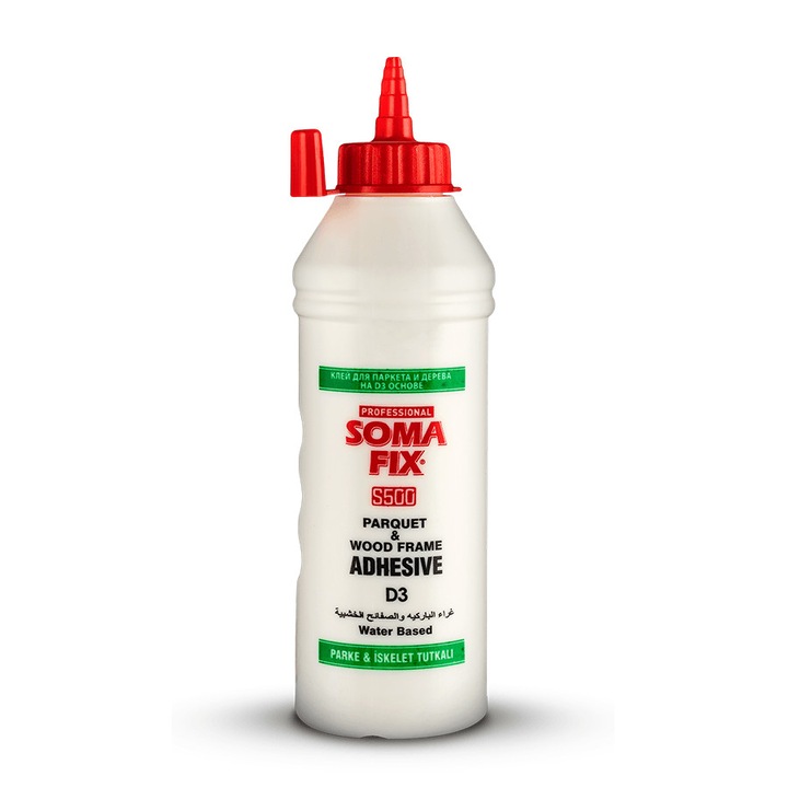 Burkolatragasztó, Somafix, D3, vízbázisú, 500ml