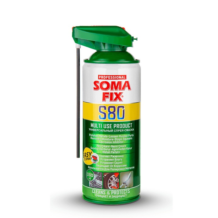 SomaFix univerzális kenőspray - COBRA, 350ml, autó karbantartó szer, professzionális, fémfelületekhez