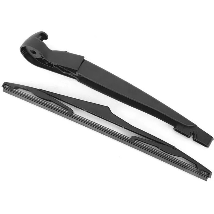 Hátsó ablaktörlő lapát és kar készlet Jeep Wrangler 2007-2016 fekete 33cm