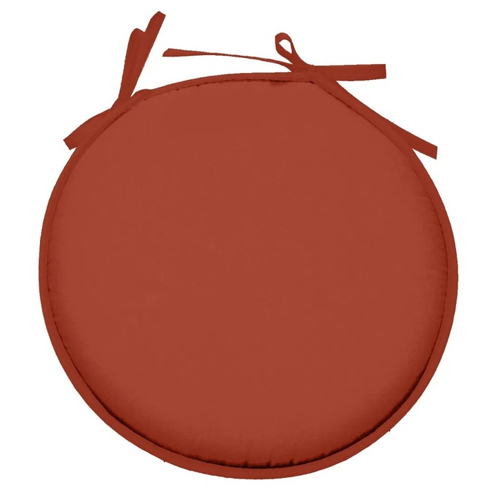 Perna De Scaun Ronde Nelson 40x40cm, Culoare Caramiziu, 100% Poliester
