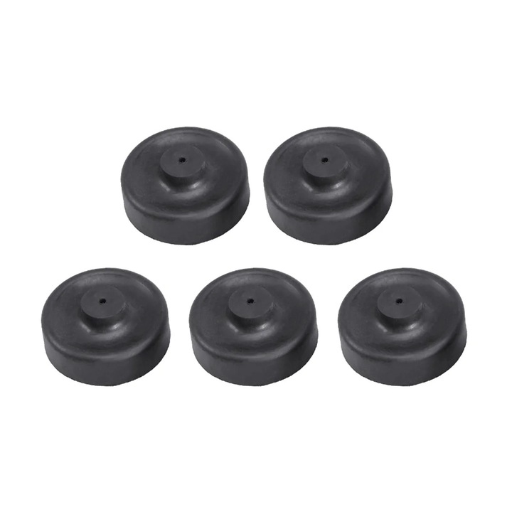 Membrane pompa oxigen acvariu set 5 buc, negru, 3.5x3.5x1.5cm