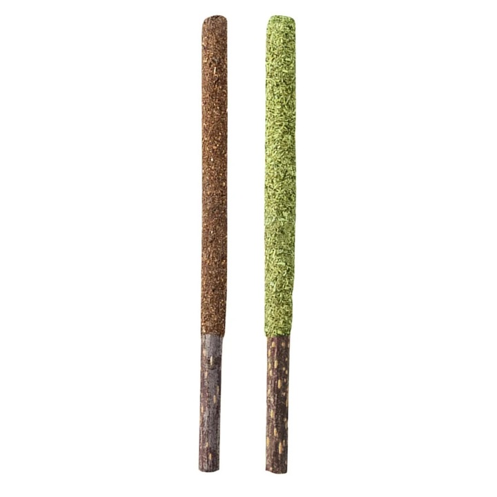Bastoane pentru pisici, natural, 10x1x1cm, multicolor