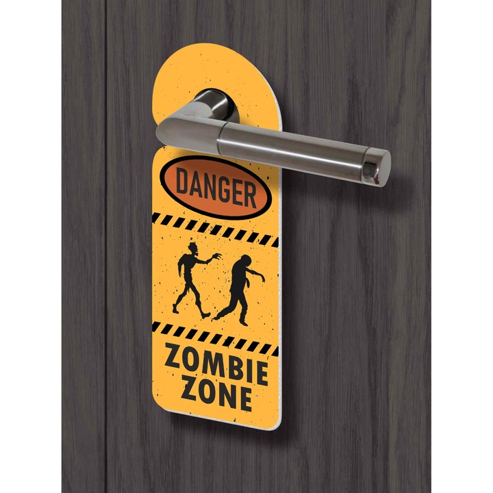 Bertoni ZOMBIE dekorációs kiegészítő, 24x9cm, újrahasznosított poliészter, szürke