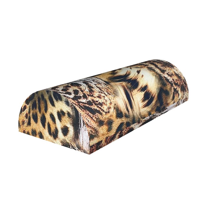 Bertoni félhenger alakú párna, memóriahab, ergonomikus, poliészter velúr, 10x40cm, HD nyomtatás