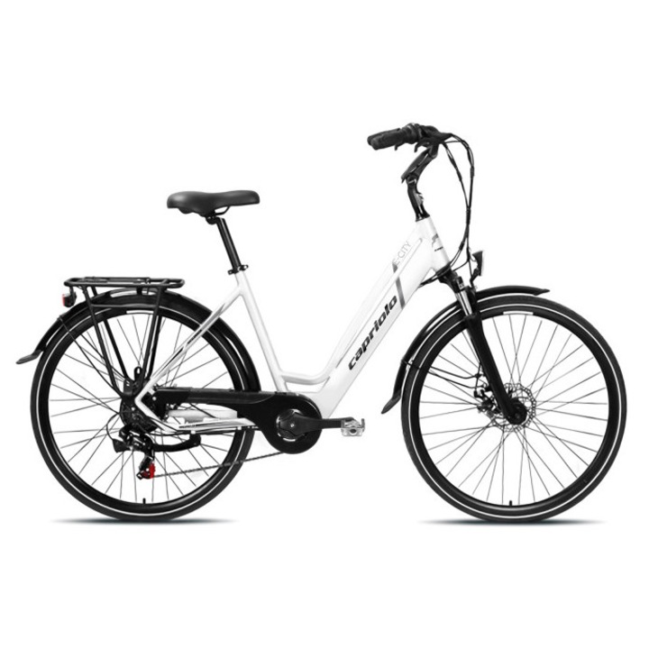 Capriolo E-bike City pedelec kerékpár Fehér