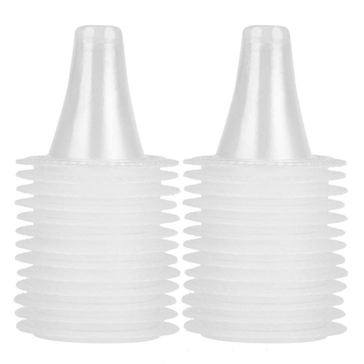 Capace protectie termometru ureche set 200 buc, 2.6x2.6x2.4cm