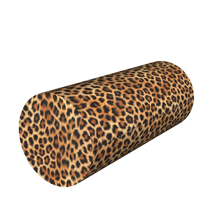 Bertoni hengerpárna 15x40 cm, velúr, memóriahab, nyak- és deréktámasz