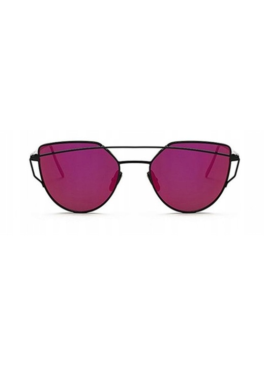 Ochelari de soare Ecarla, metal, oglinda, UV400, 0.2kg
