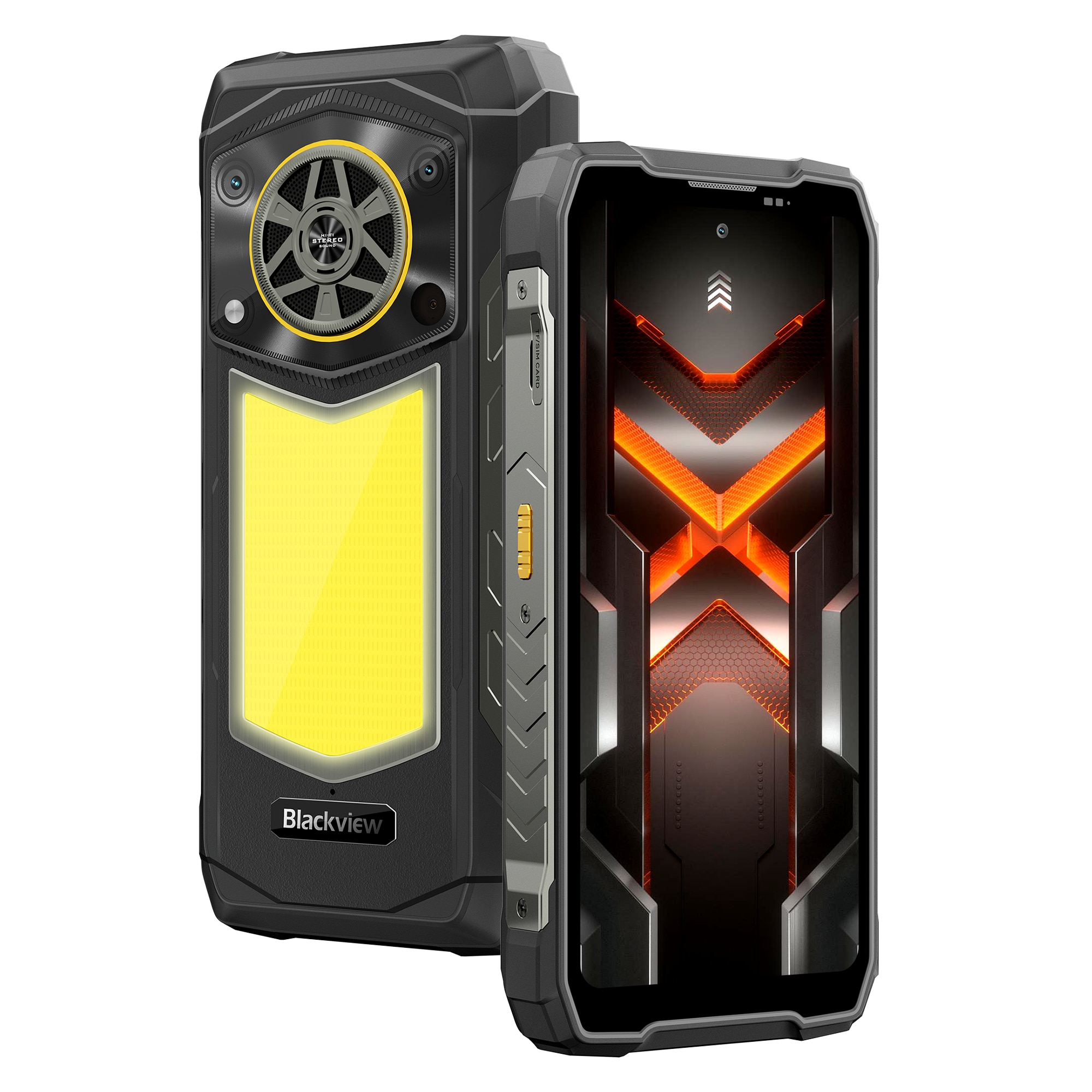 Telefon mobil Blackview Rock, 6.78", 48GB RAM, 256GB, 20000mAh, Dual SIM, Negru