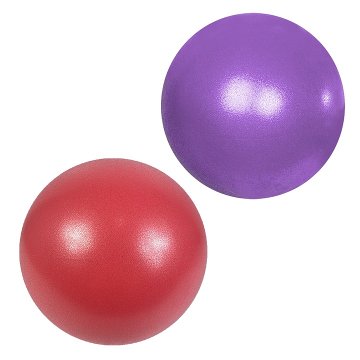 Мини фитнес топка за йога и физиотерапия, PVC, 15см