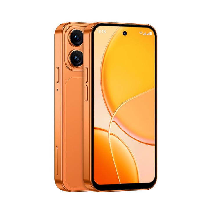 Мобилен телефон ONEMYTH A19 Pro, 2GB RAM, 16GB ROM, 4.5 инча, Оранжев
