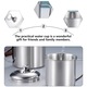 Cana apa inox, argintiu, 300ml