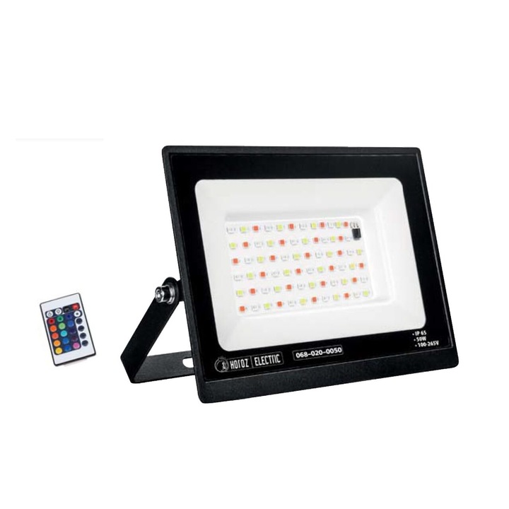 RGB LED projektor, Remix-20 W, 1600 lm, IP65, 100–260V feszültség