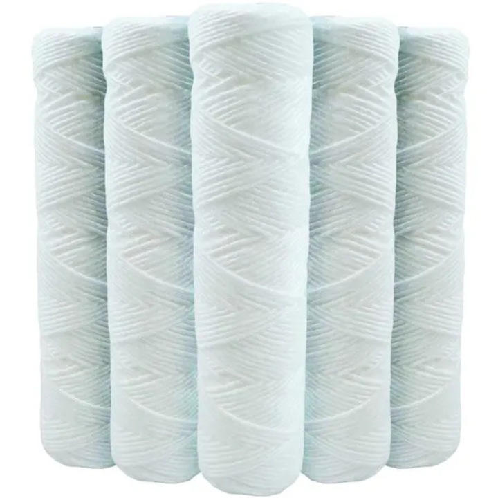 Set 20 cartuse prefiltru anti-sediment 20 microni, 9 3/4 inch, alb, standard