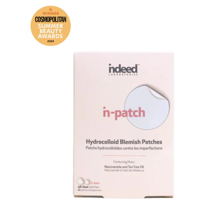 Plasturi hidrocoloidali pentru imperfectiuni, invizibili, in-patch, Indeed Laboratories, 48 bucati