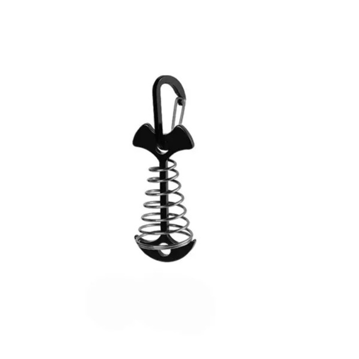Sátor cövekek, fekete, strapabíró, 10cm