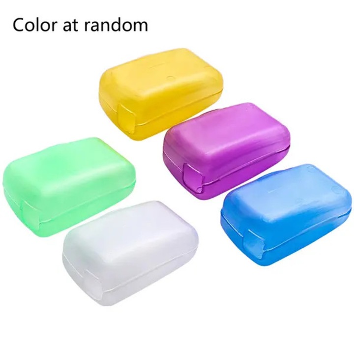Set 5 capace protectie periuta dinti plastic multicolor 3.8x2.2x1.8cm