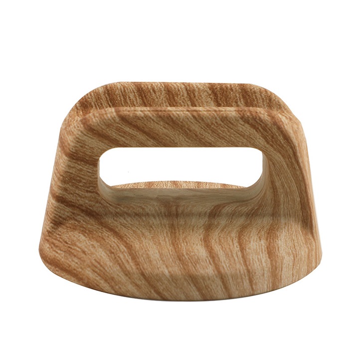 Univerzális bakelit fedőgomb fa megjelenéssel 6.8x5.6x4 cm hőálló