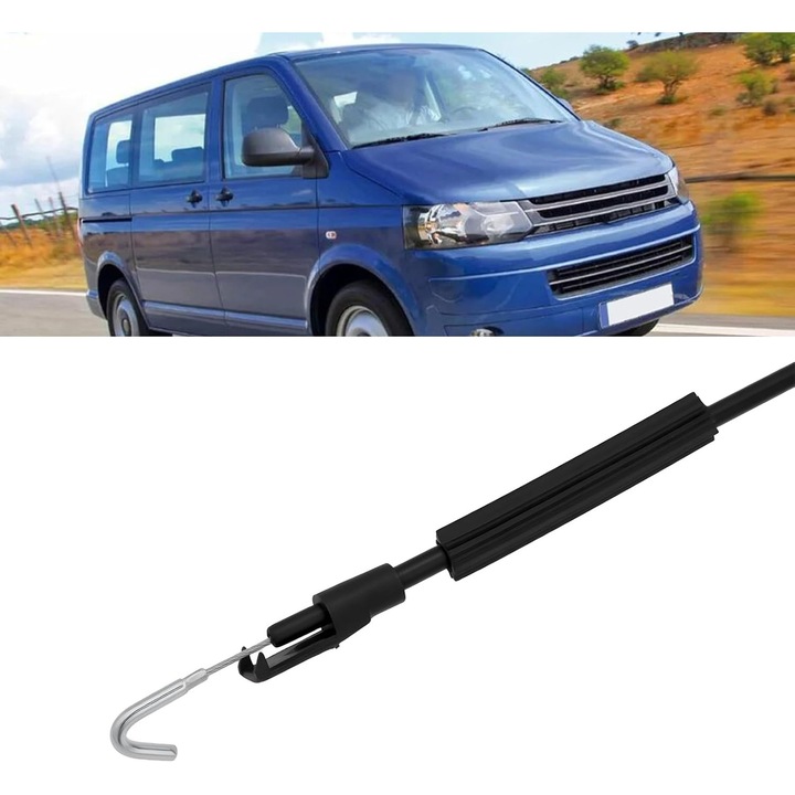 Bowden kábel ajtózárhoz, első bal vagy jobb, Lord of the Tools, kompatibilis Volkswagen Transporter T5 (2003-2024), eredeti OE kód 7E0837085