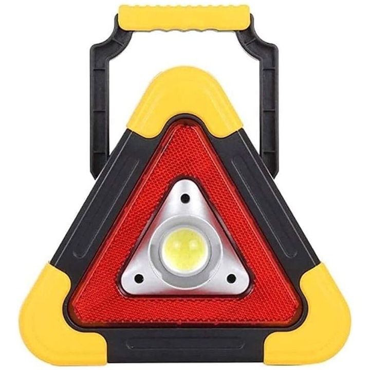20W-os napelemes LED projektor, 3 világítási mód, fehér, vízálló, 18x12cm