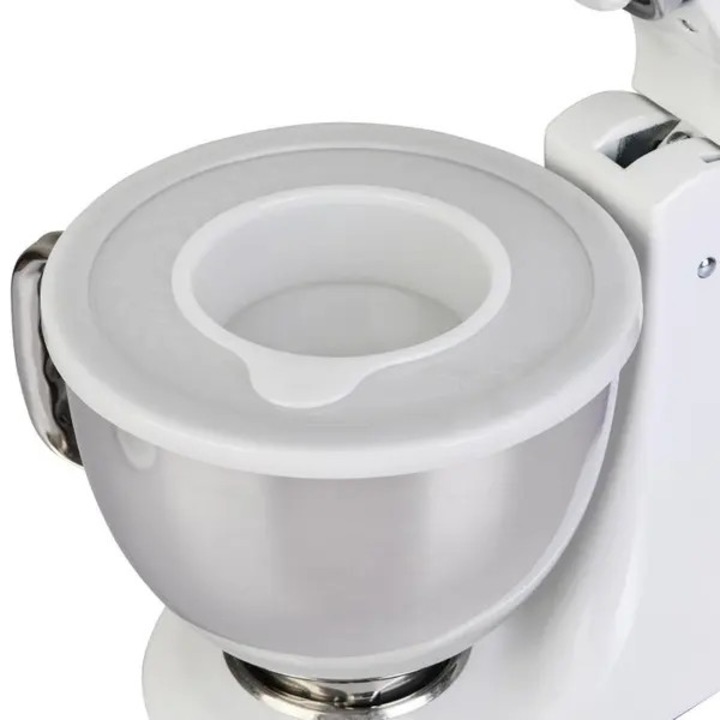 Защита против пръски за купа на миксер 4.5x5qt, хранителна пластмаса, централен отвор